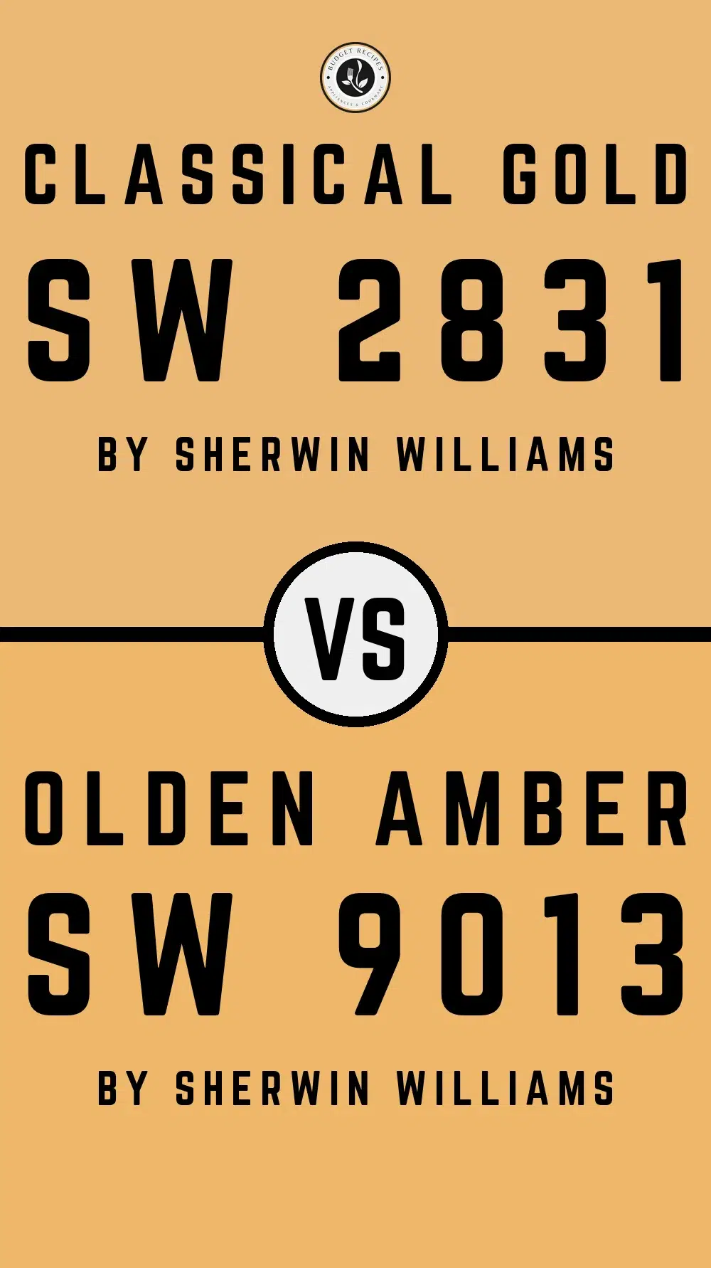 Classical Gold SW 2831 vs Olden Amber SW 9013