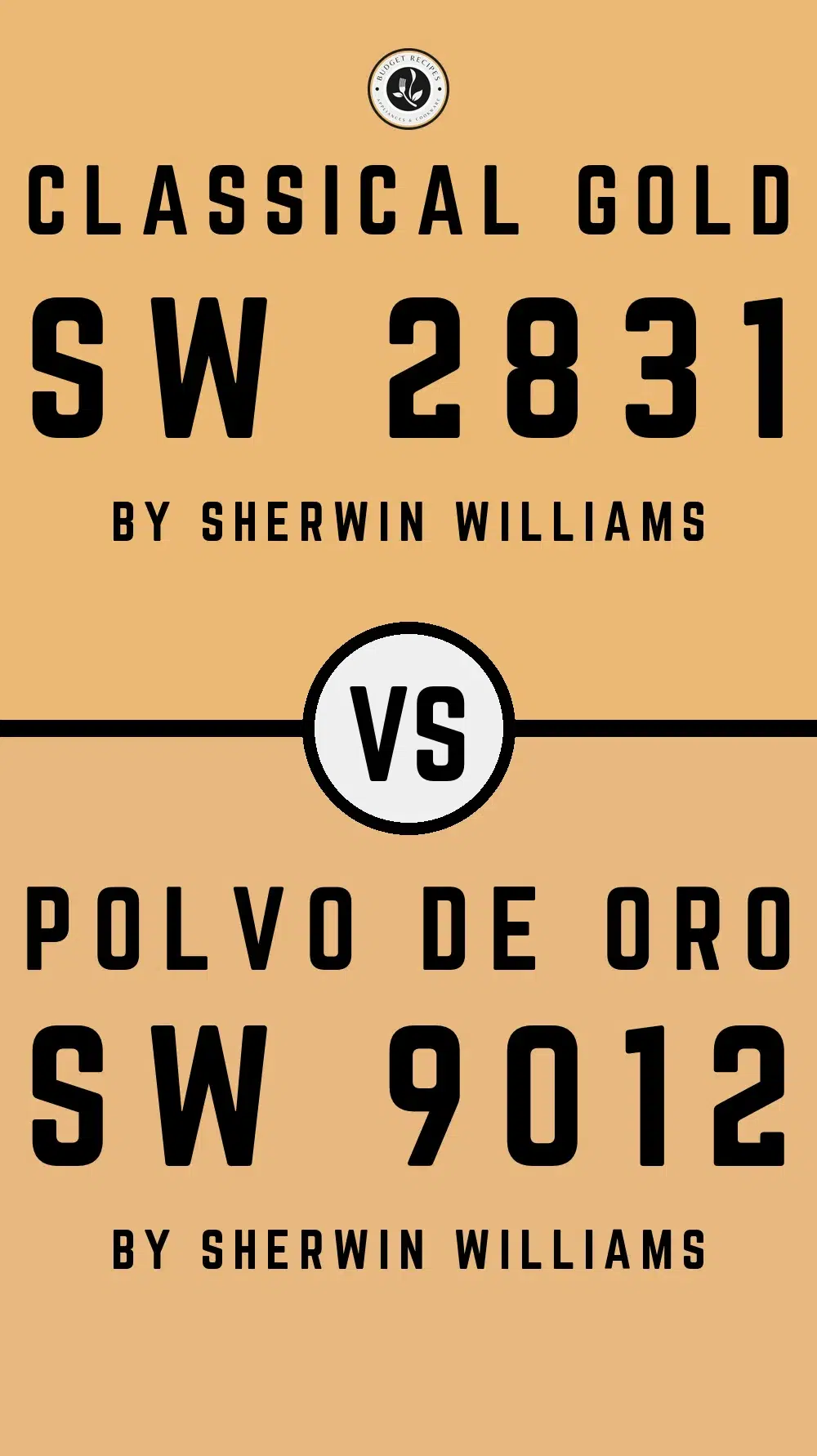 Classical Gold SW 2831 vs Polvo de Oro SW 9012