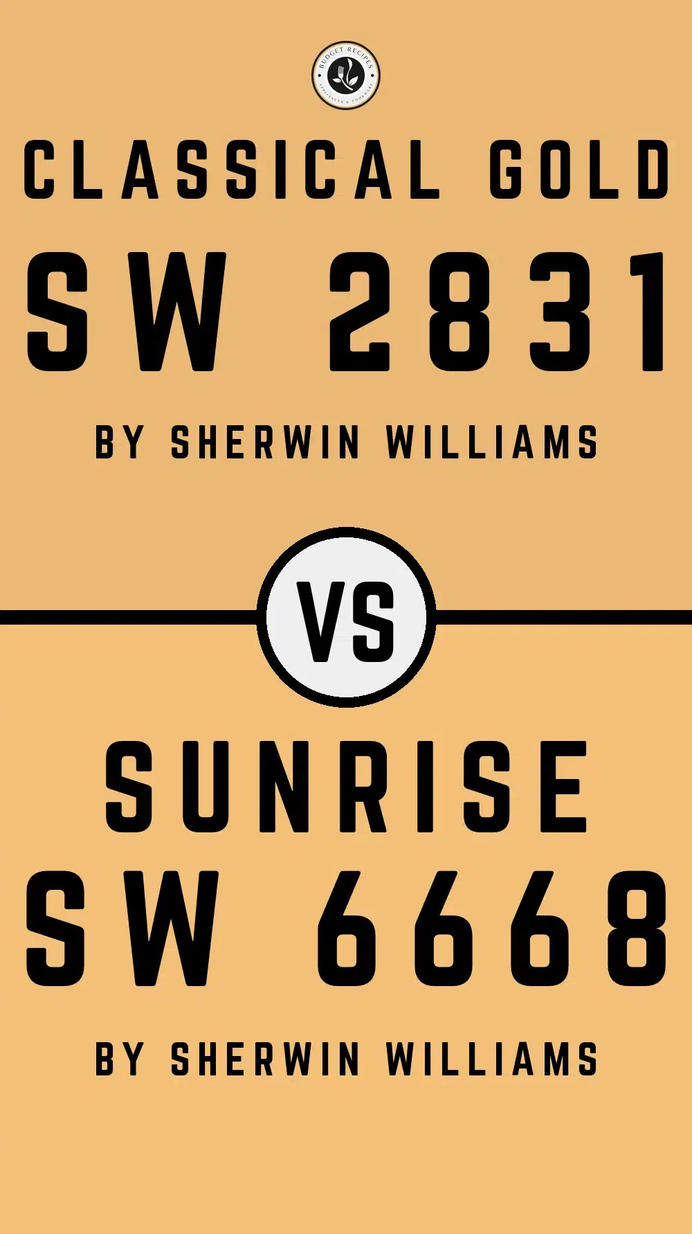 Classical Gold SW 2831 vs Sunrise SW 6668