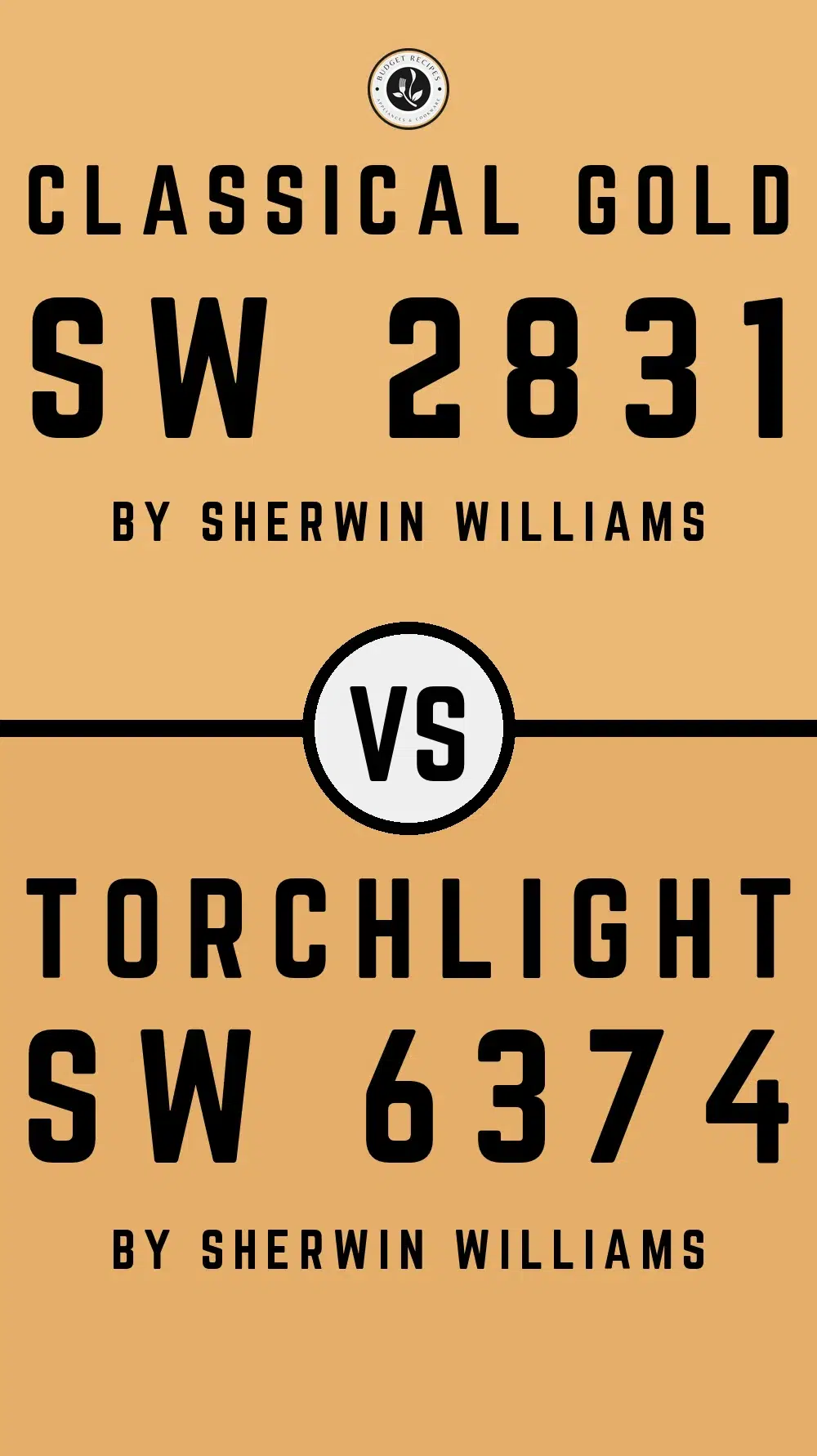 Classical Gold SW 2831 vs Torchlight SW 6374