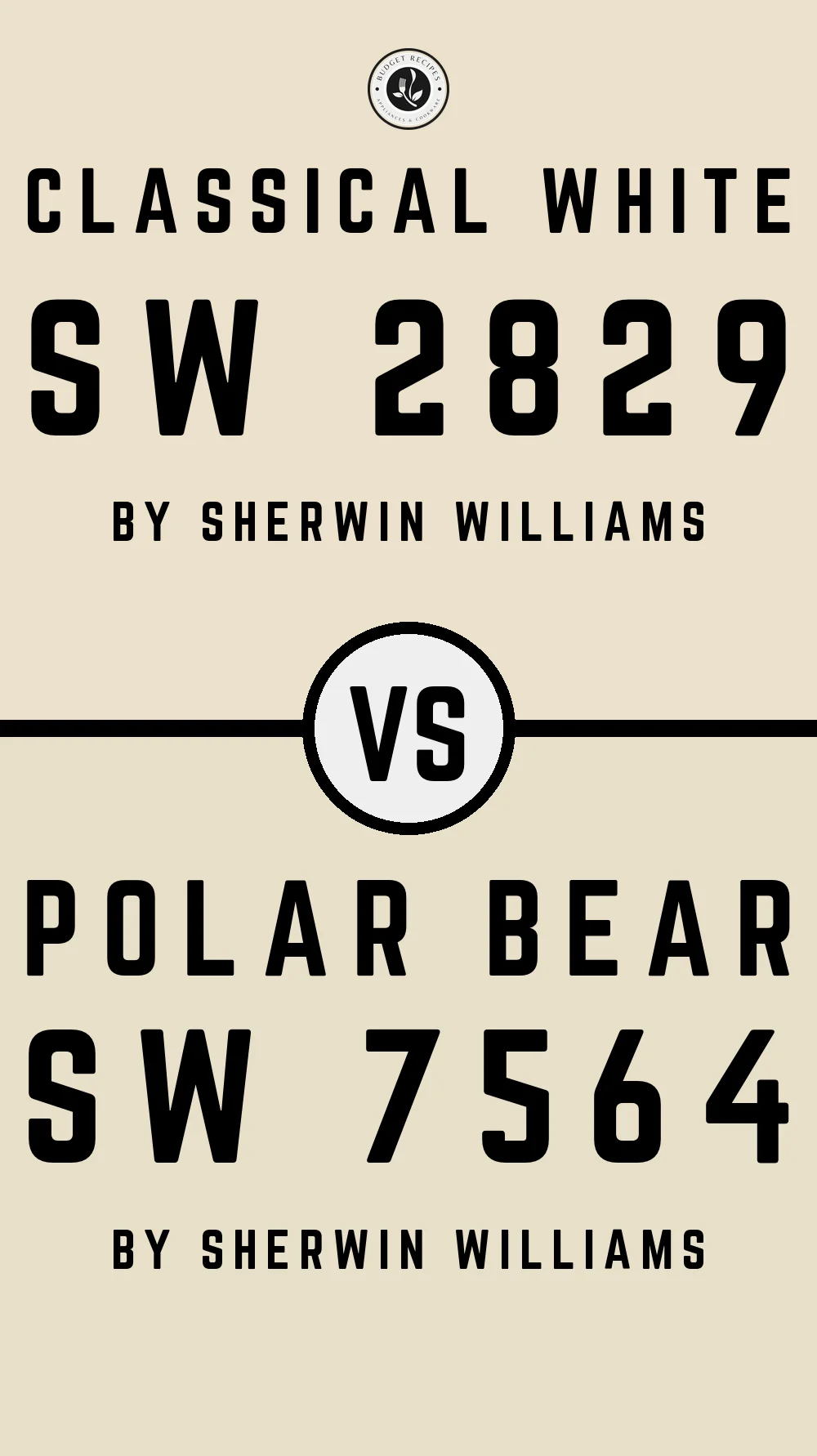 Classical White SW 2829 vs Polar Bear SW 7564