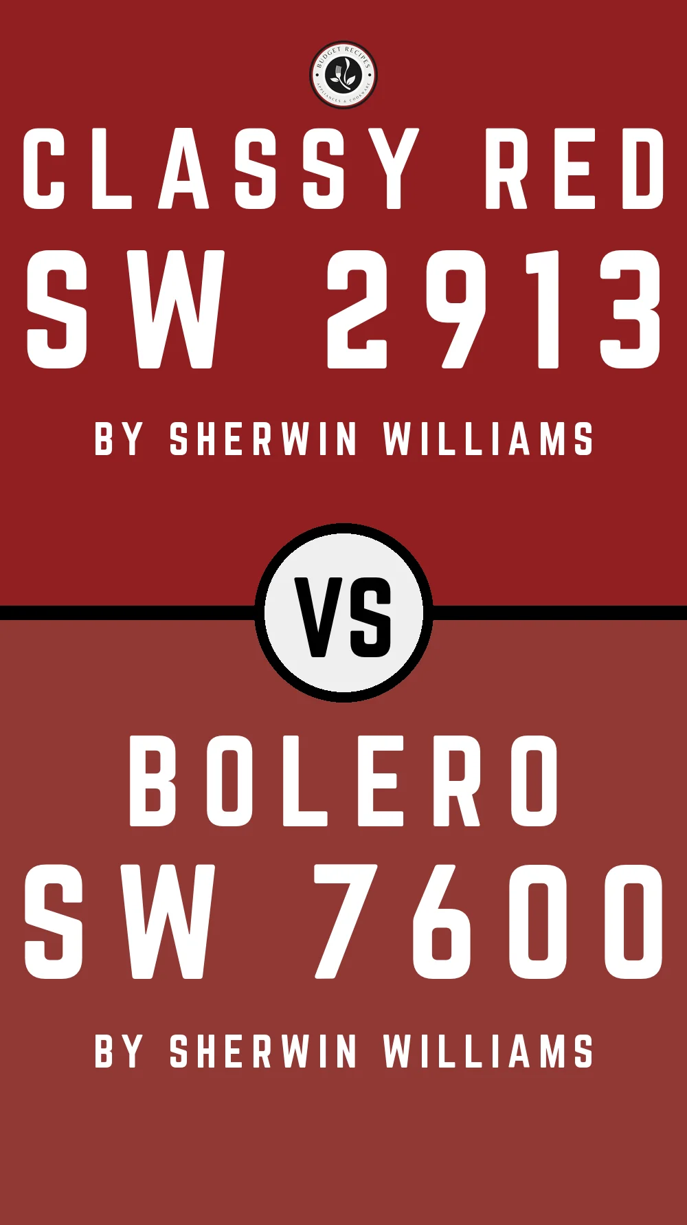 Classy Red SW 2913 vs Bolero SW 7600