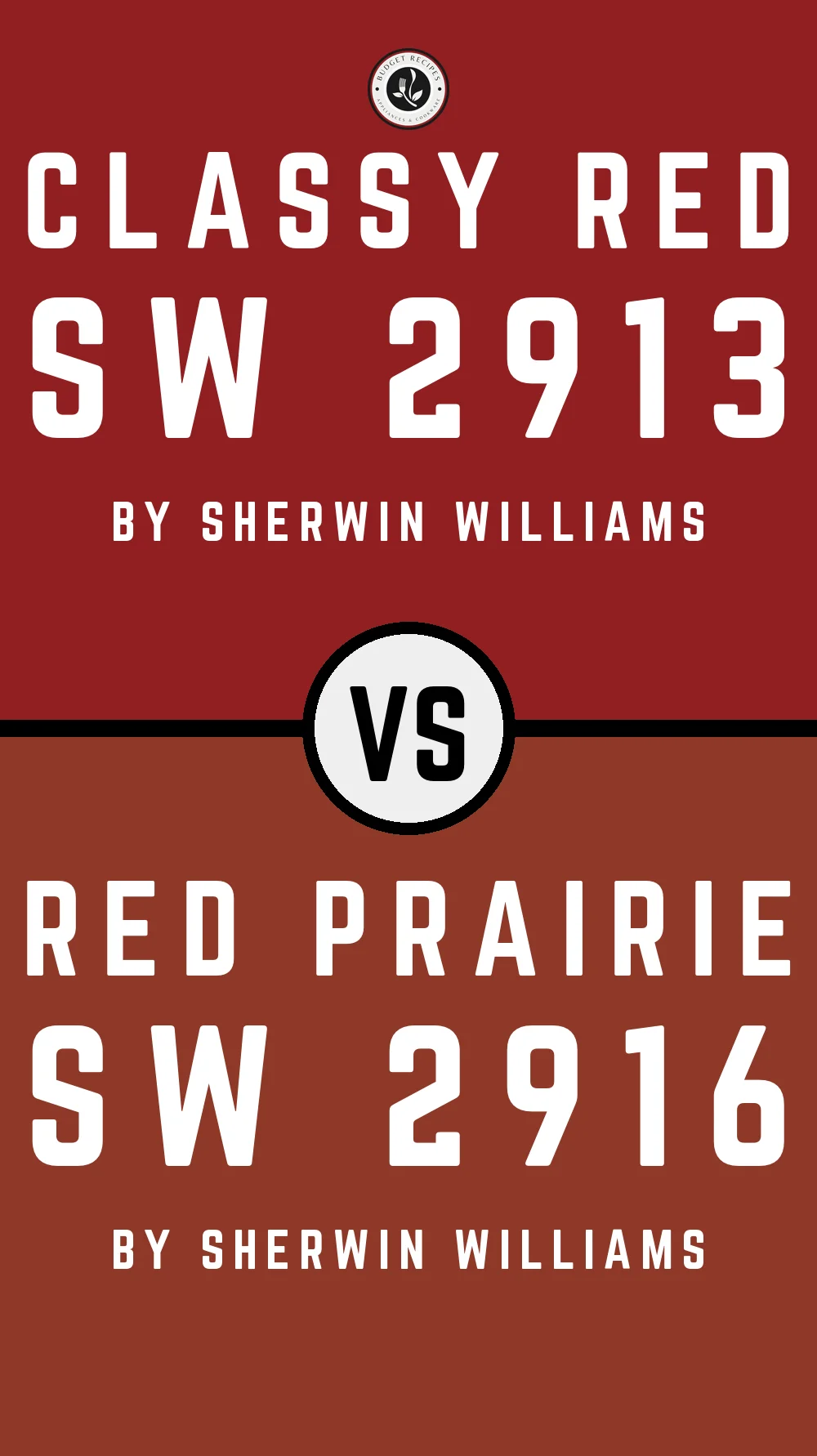Classy Red SW 2913 vs Red Prairie SW 2916