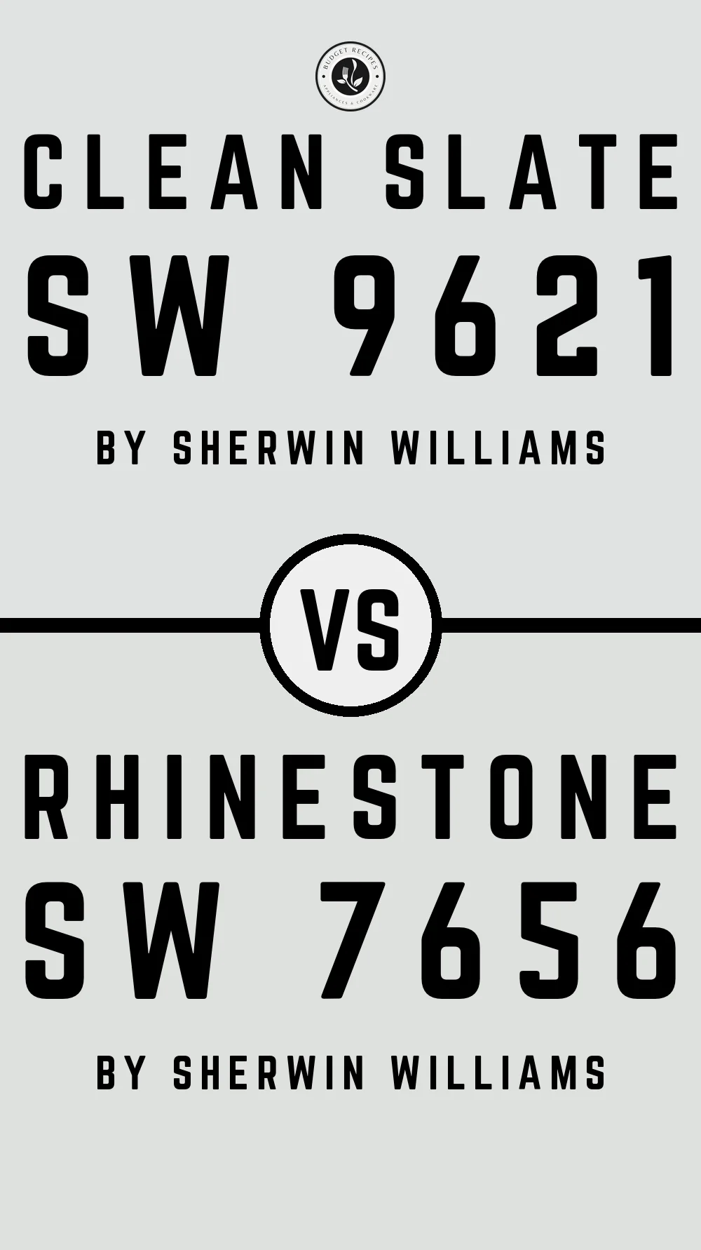 Clean Slate SW 9621 vs Rhinestone SW 7656