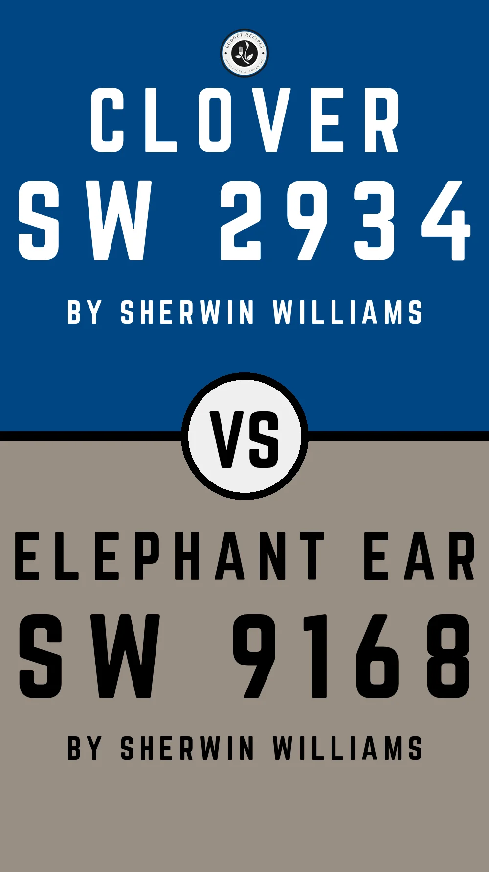 Clover SW 2934 vs Elephant Ear SW 9168