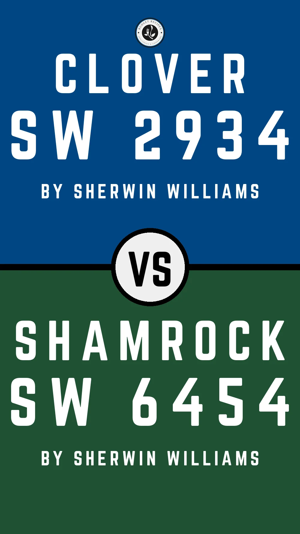 Clover SW 2934 vs Shamrock SW 6454