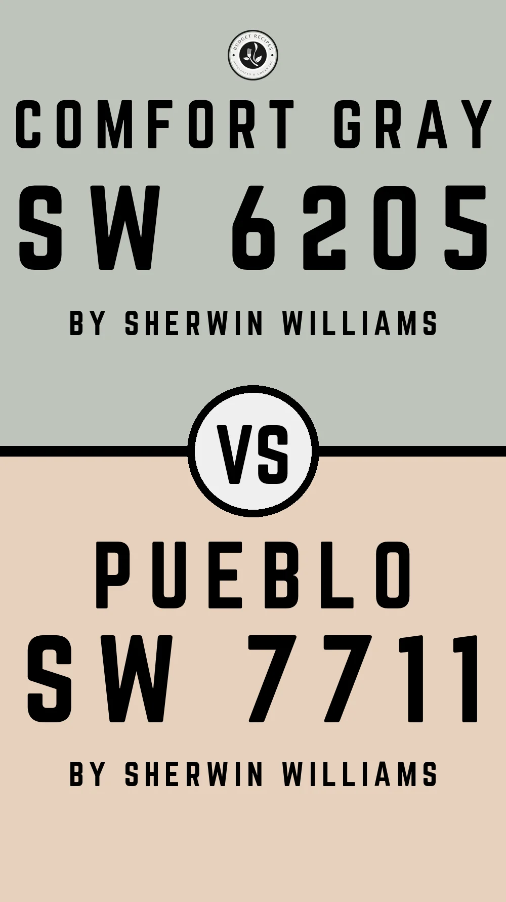 Comfort Gray by Sherwin Williams SW 6205 With Pueblo SW 7711