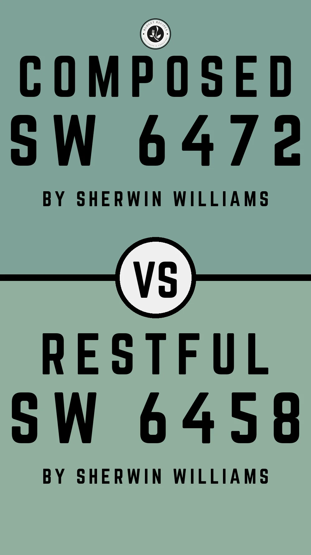 Composed SW 6472 vs Restful SW 6458