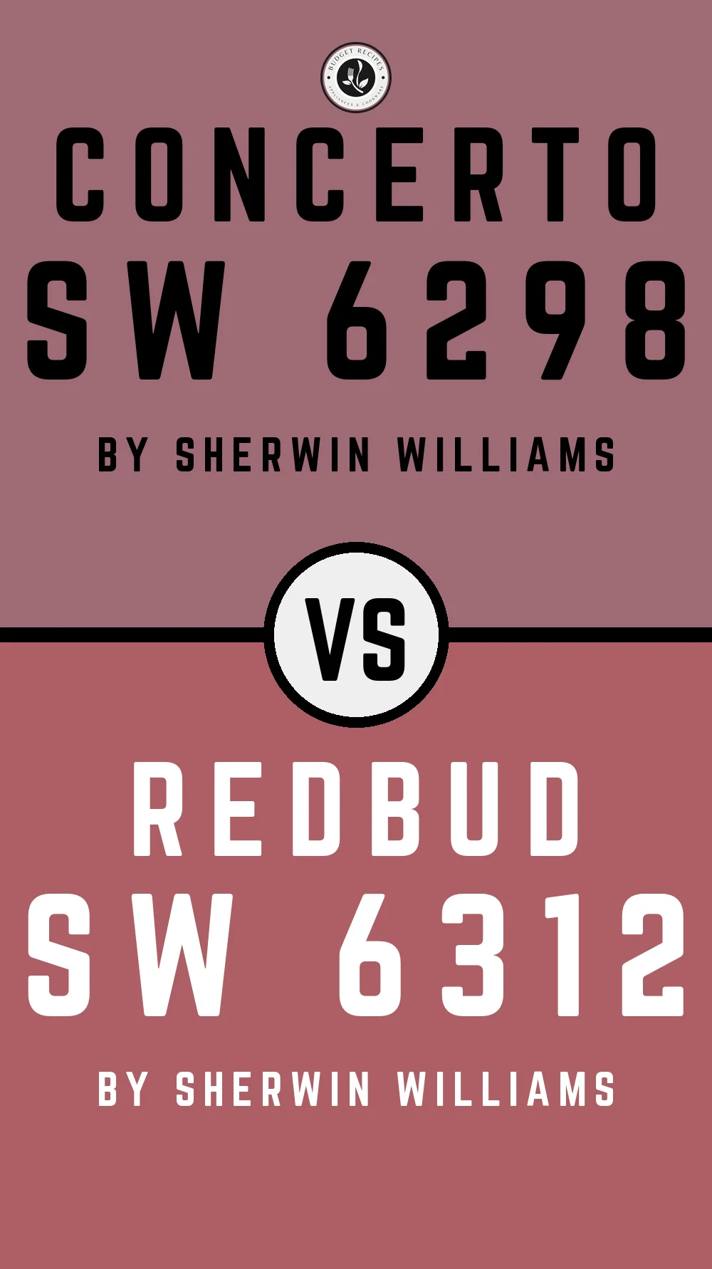 Concerto SW 6298 vs Redbud SW 6312