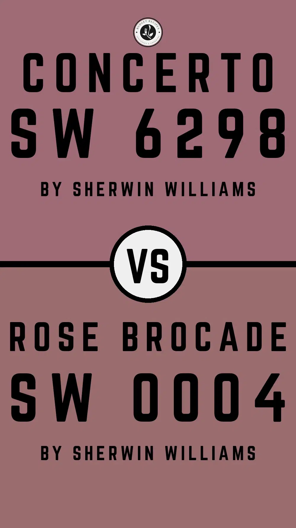 Concerto SW 6298 vs Rose Brocade SW 0004