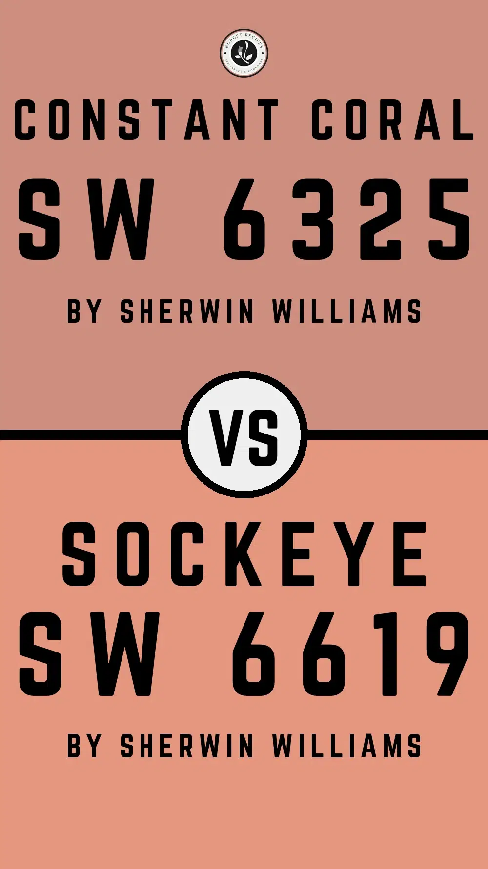 Constant Coral SW 6325 vs Sockeye SW 6619