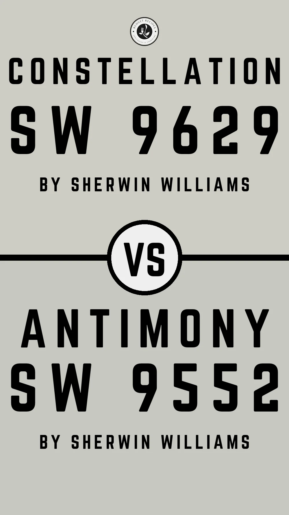 Constellation SW 9629 vs Antimony SW 9552