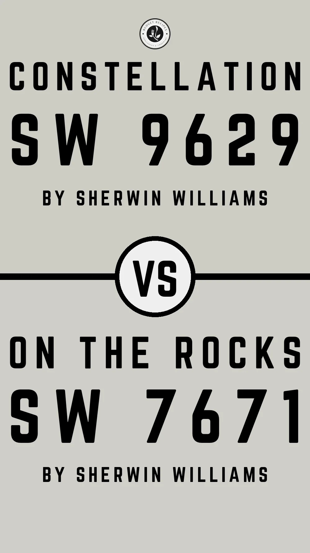 Constellation SW 9629 vs On The Rocks SW 7671