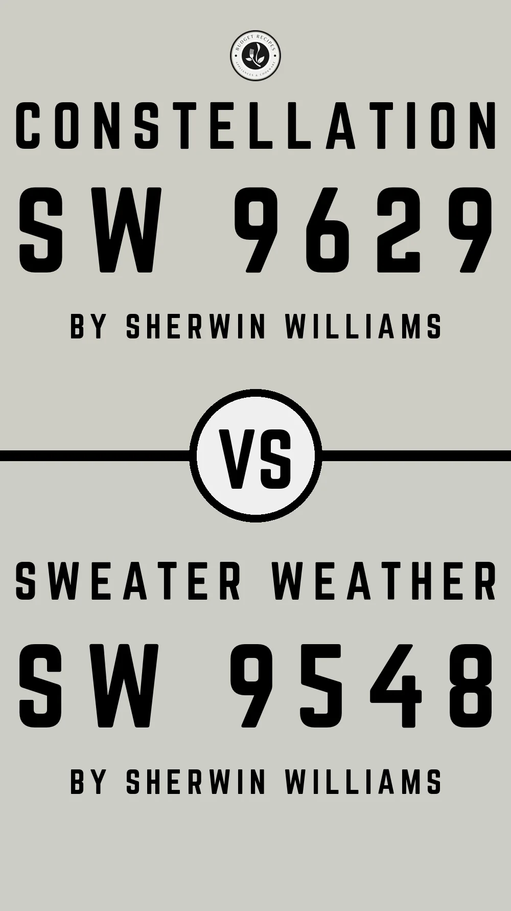 Constellation SW 9629 vs Sweater Weather SW 9548