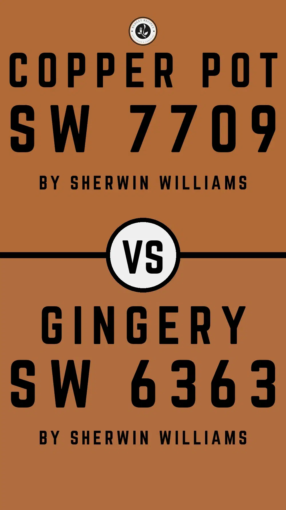 Copper Pot SW 7709 vs Gingery SW 6363