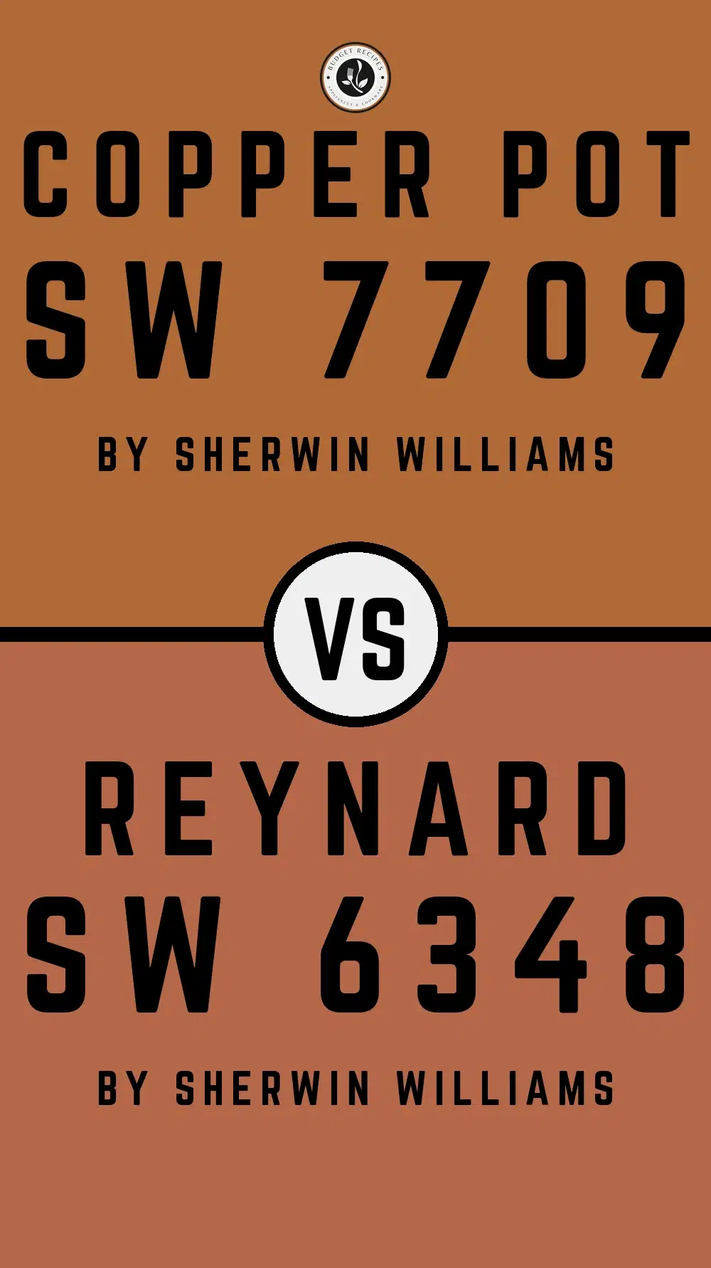 Copper Pot SW 7709 vs Reynard SW 6348