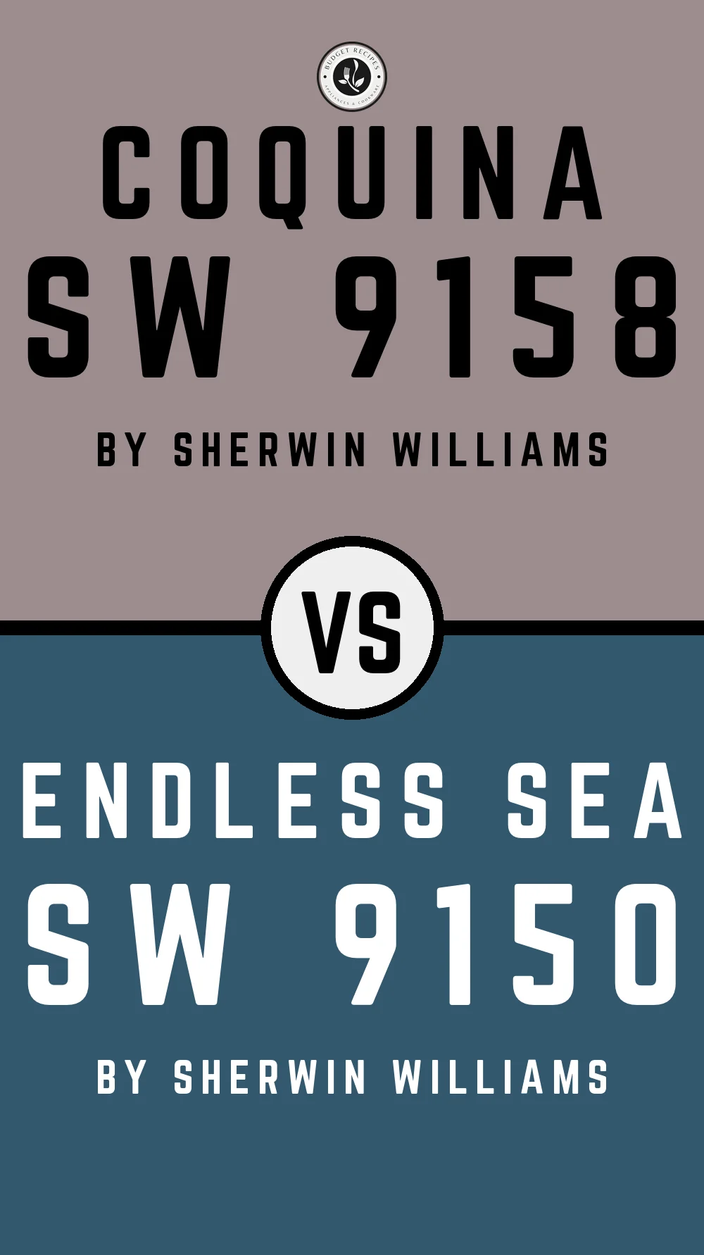 Coquina SW 9158 vs Endless Sea SW 9150