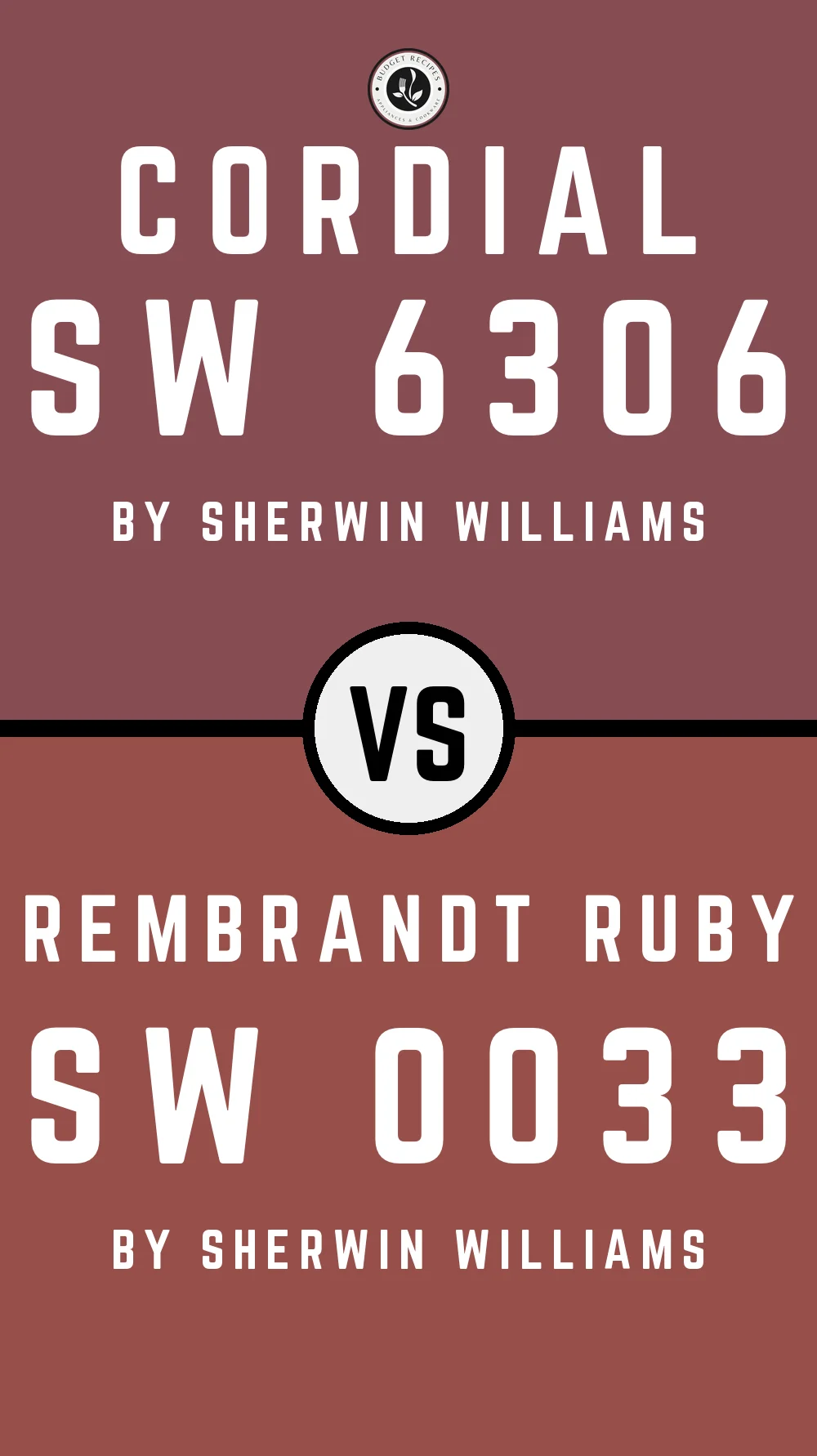 Cordial SW 6306 vs Rembrandt Ruby SW 0033