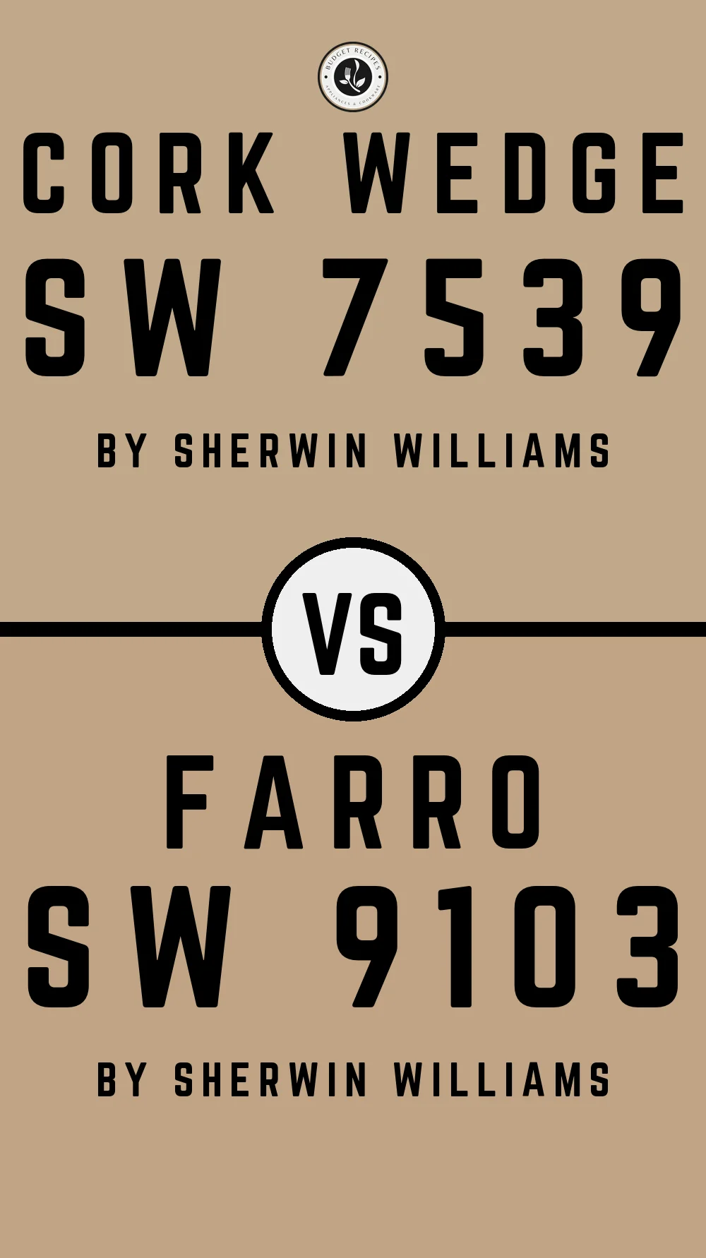 Cork Wedge SW 7539 vs Farro SW 9103