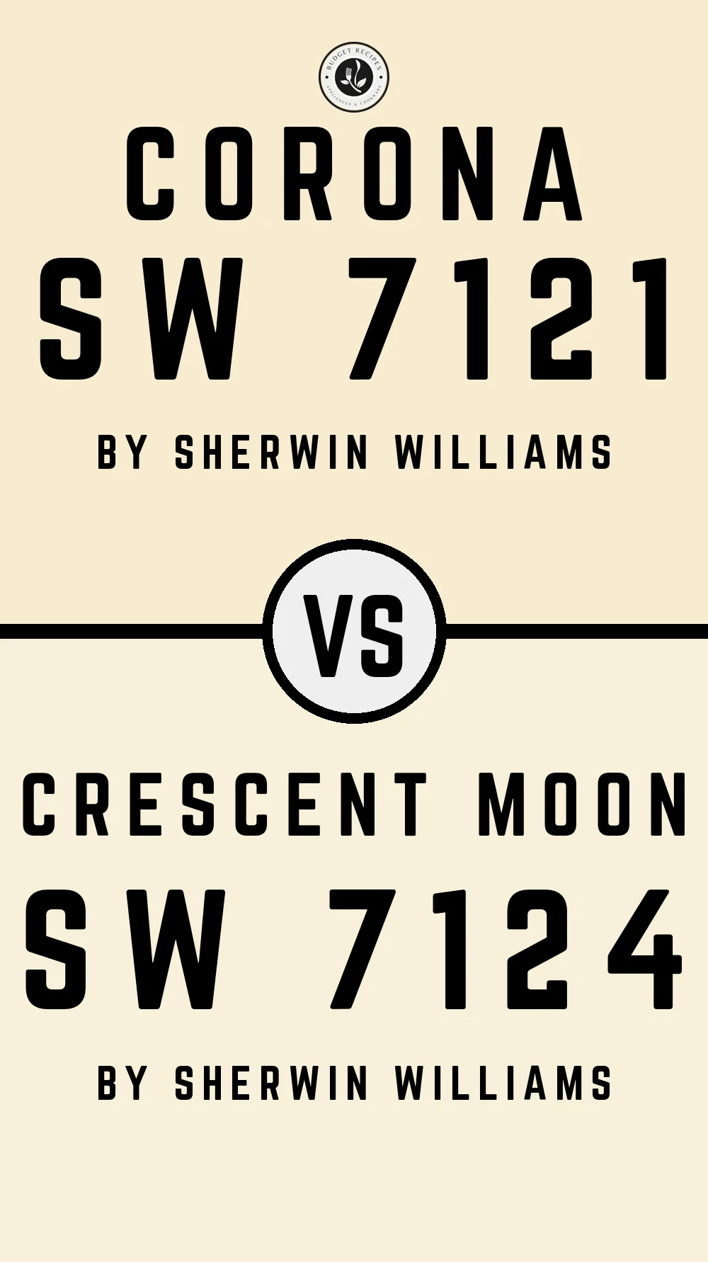 Corona SW 7121 vs Crescent Moon SW 7124