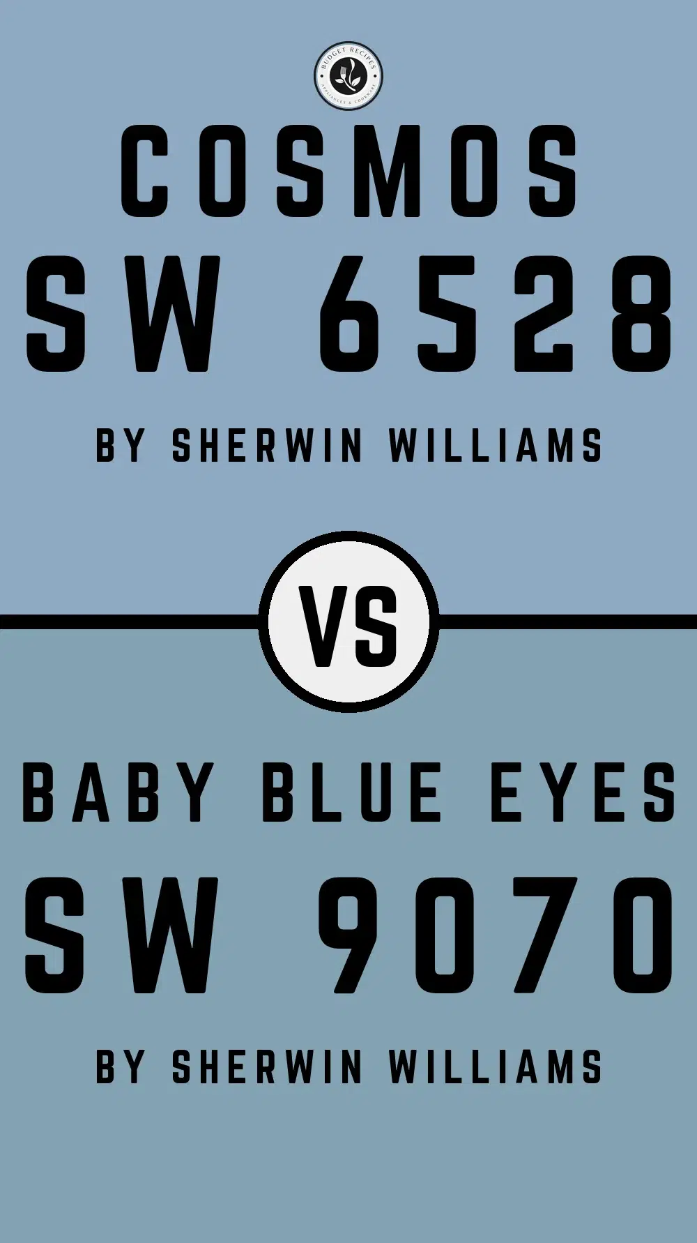 Cosmos SW 6528 vs Baby Blue Eyes SW 9070