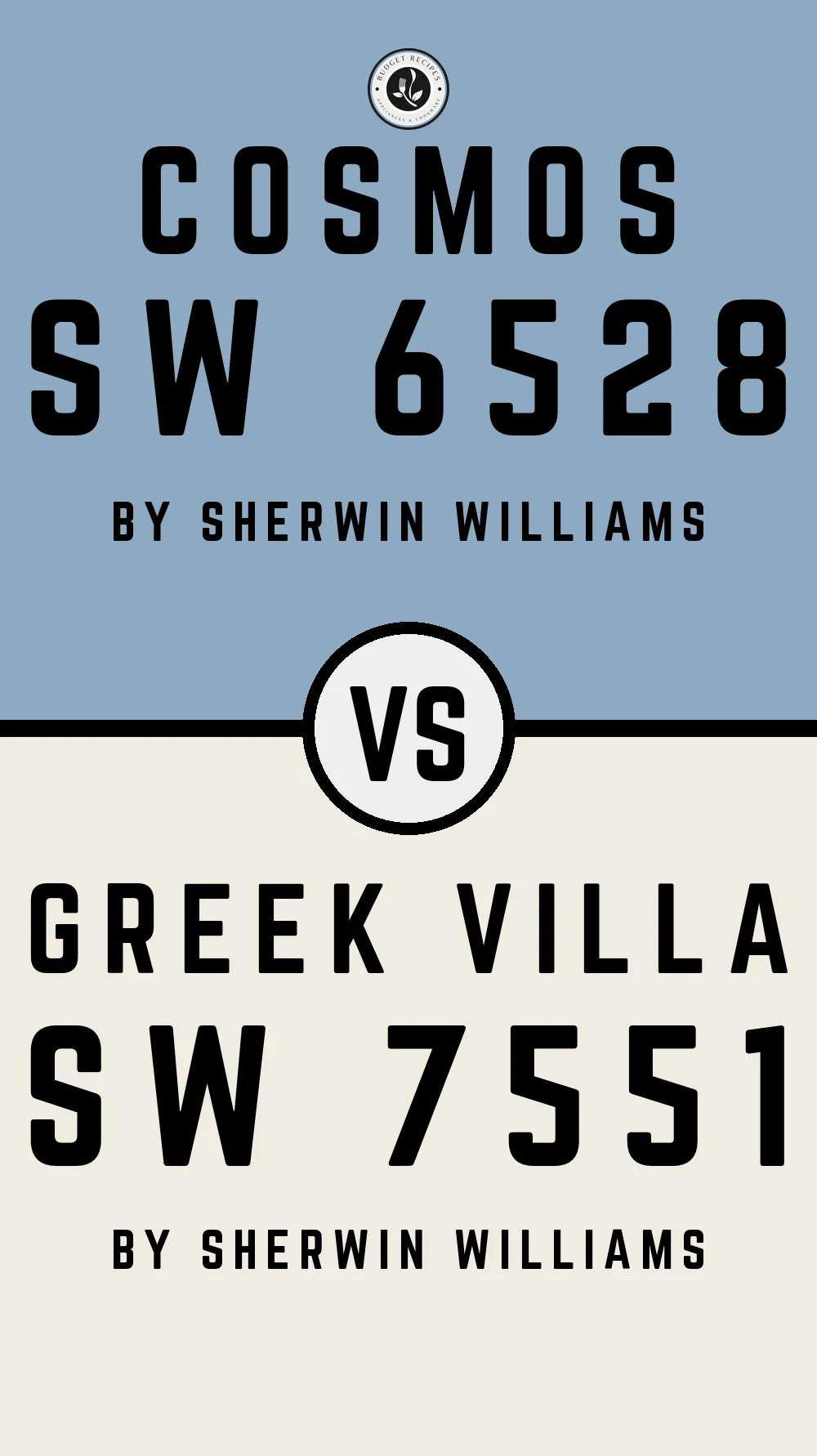 Cosmos SW 6528 vs Greek Villa SW 7551