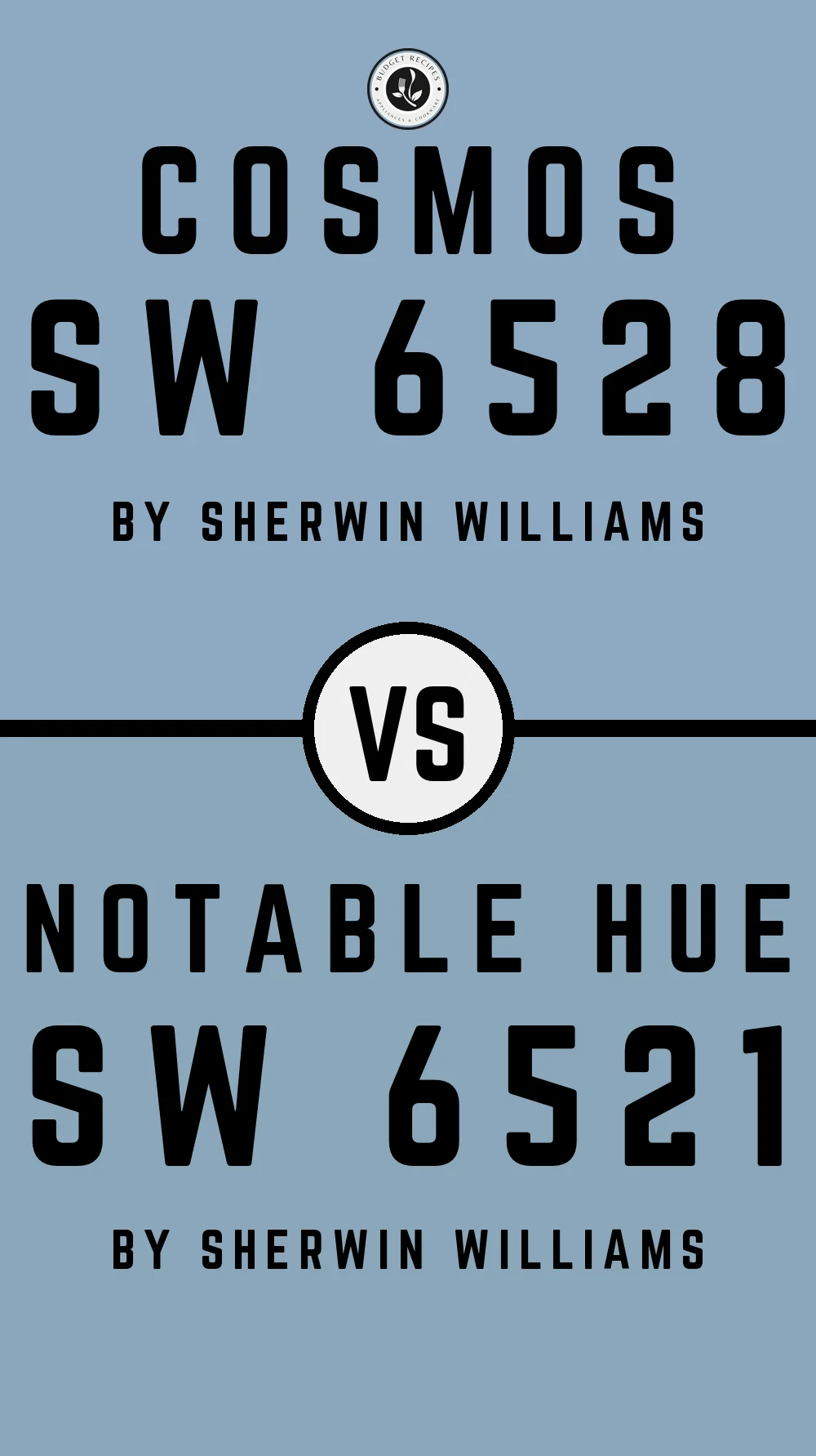 Cosmos SW 6528 vs Notable Hue SW 6521