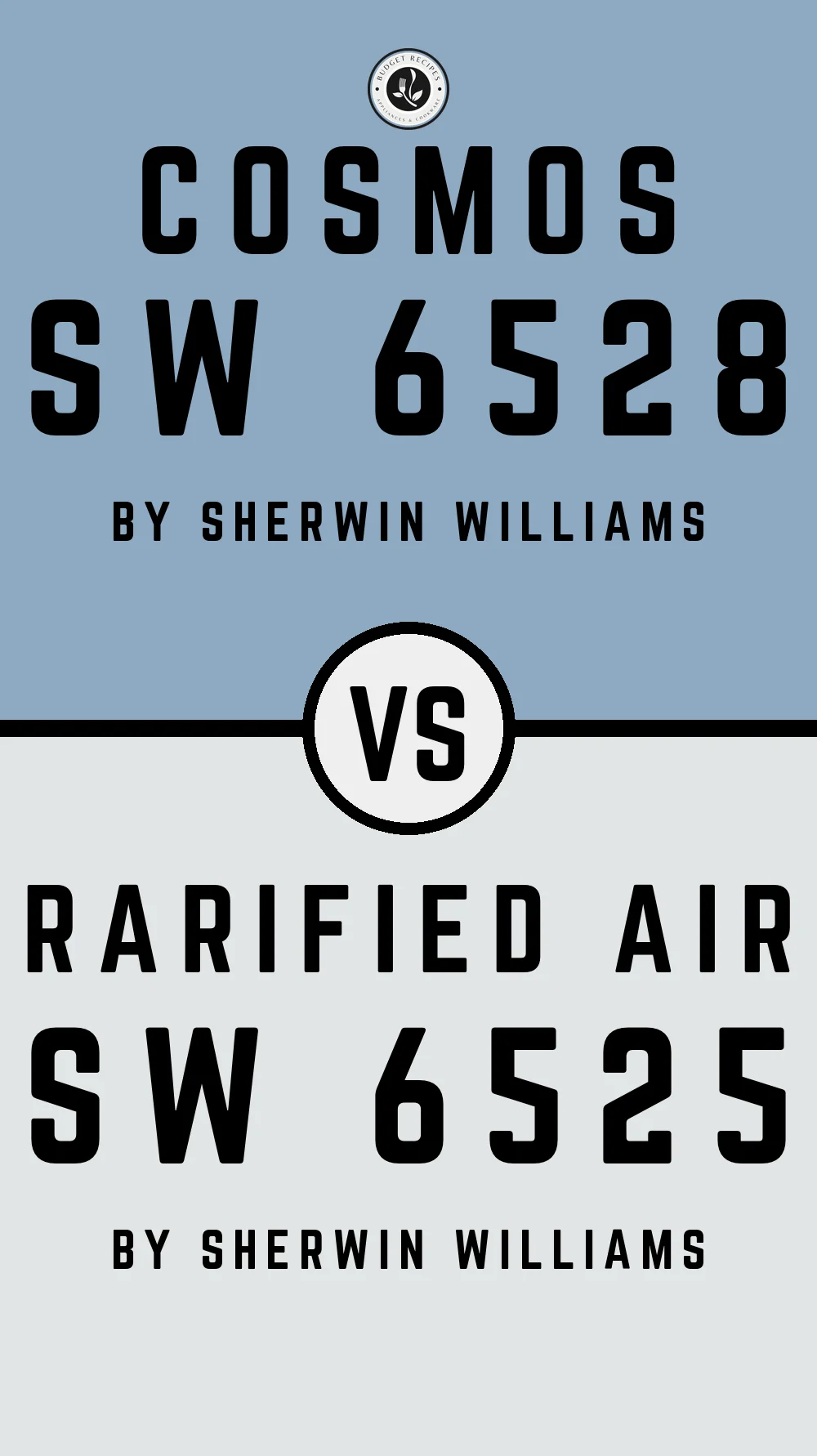 Cosmos SW 6528 vs Rarified Air SW 6525