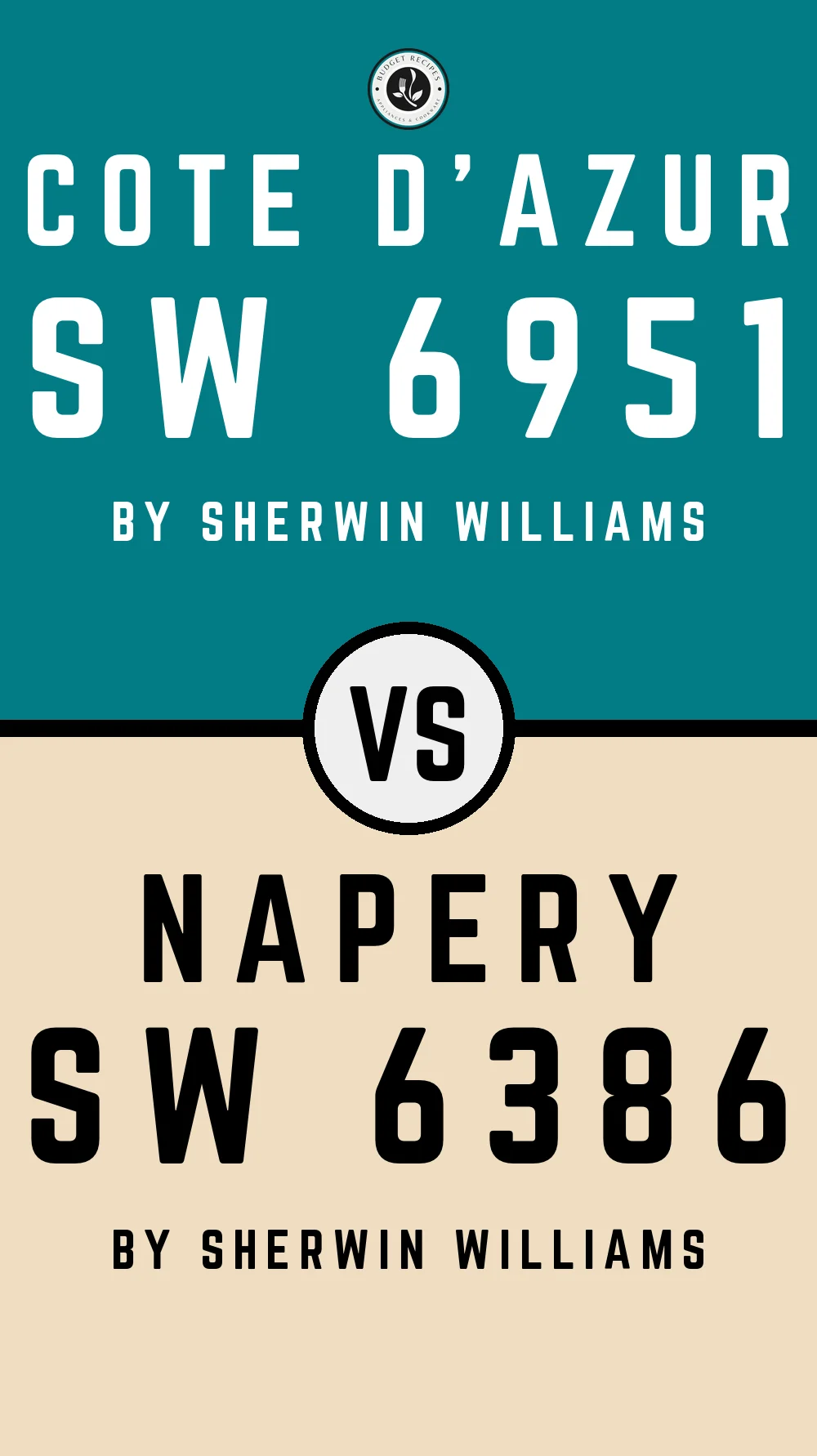 Cote D'Azur SW 6951 vs Napery SW 6386