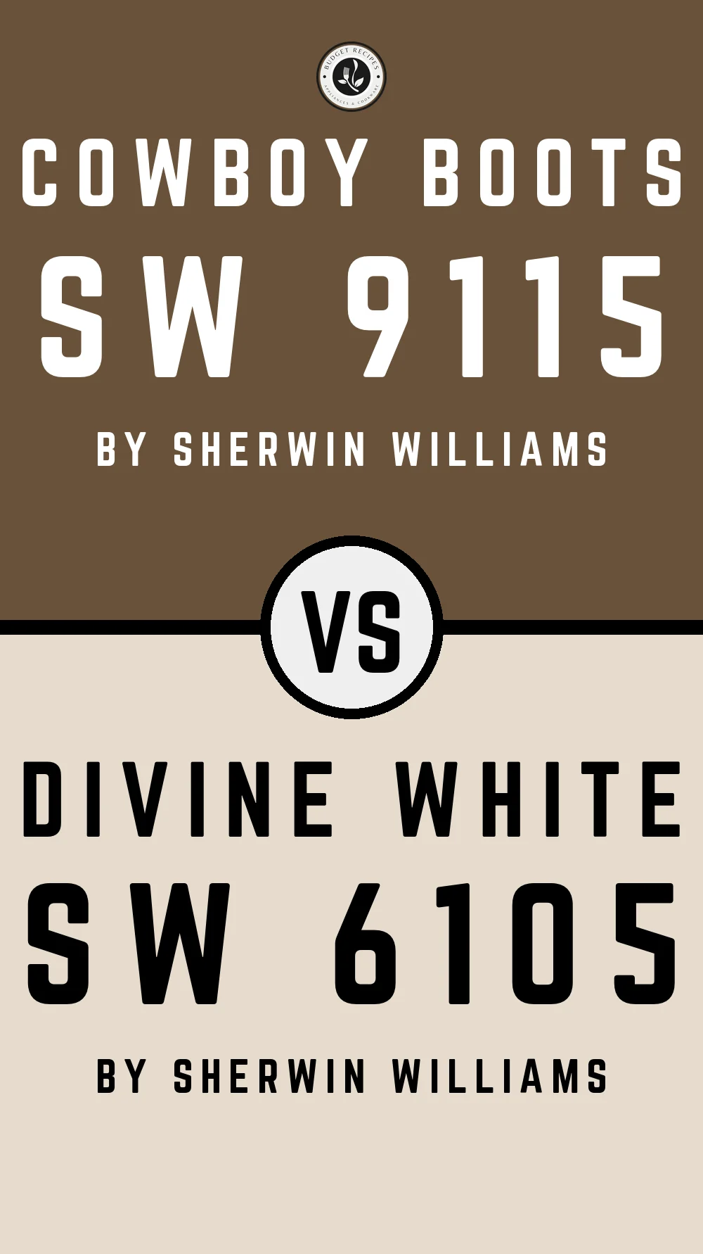 Cowboy Boots SW 9115 vs Divine White SW 6105