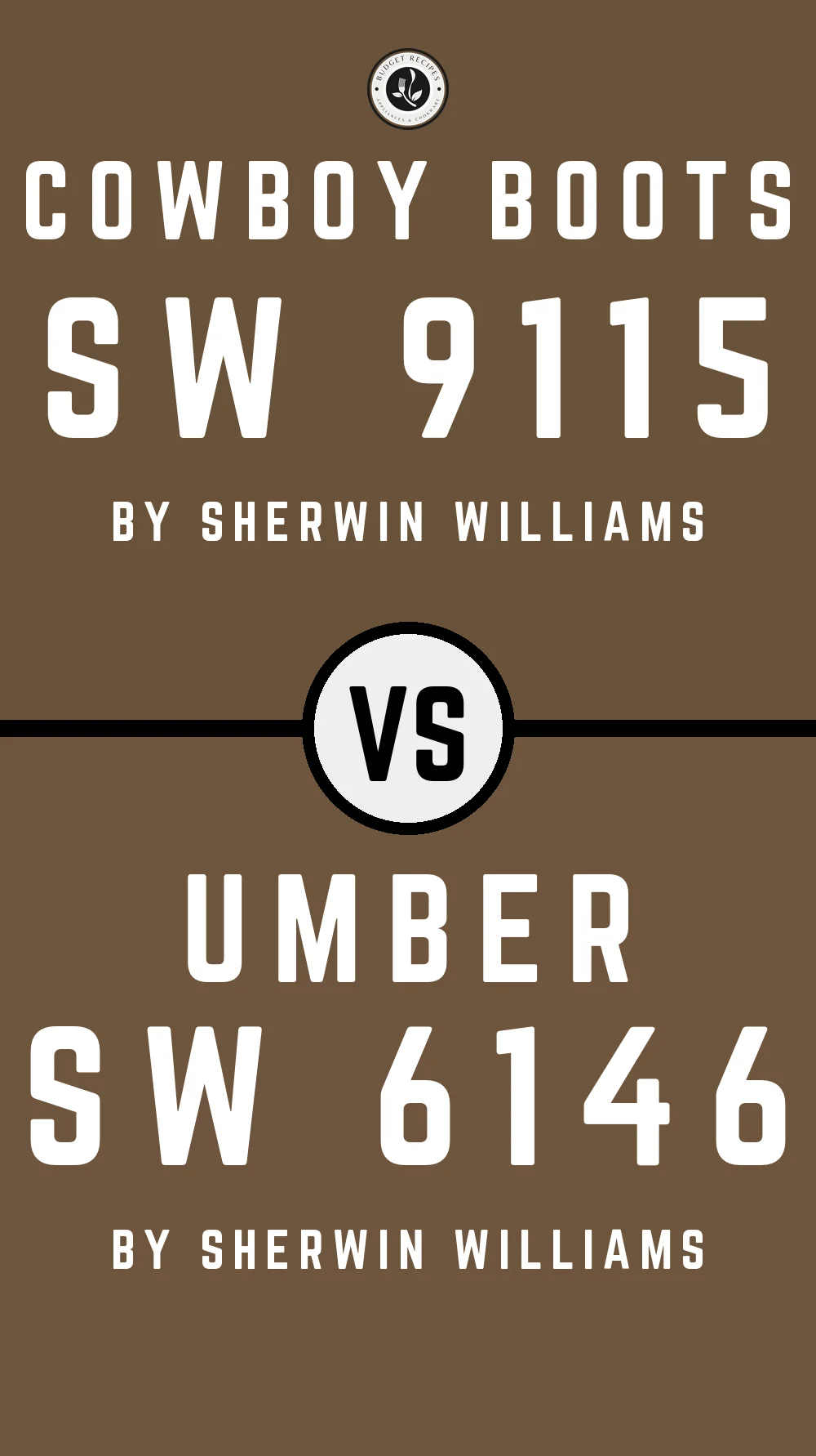 Cowboy Boots SW 9115 vs Umber SW 6146