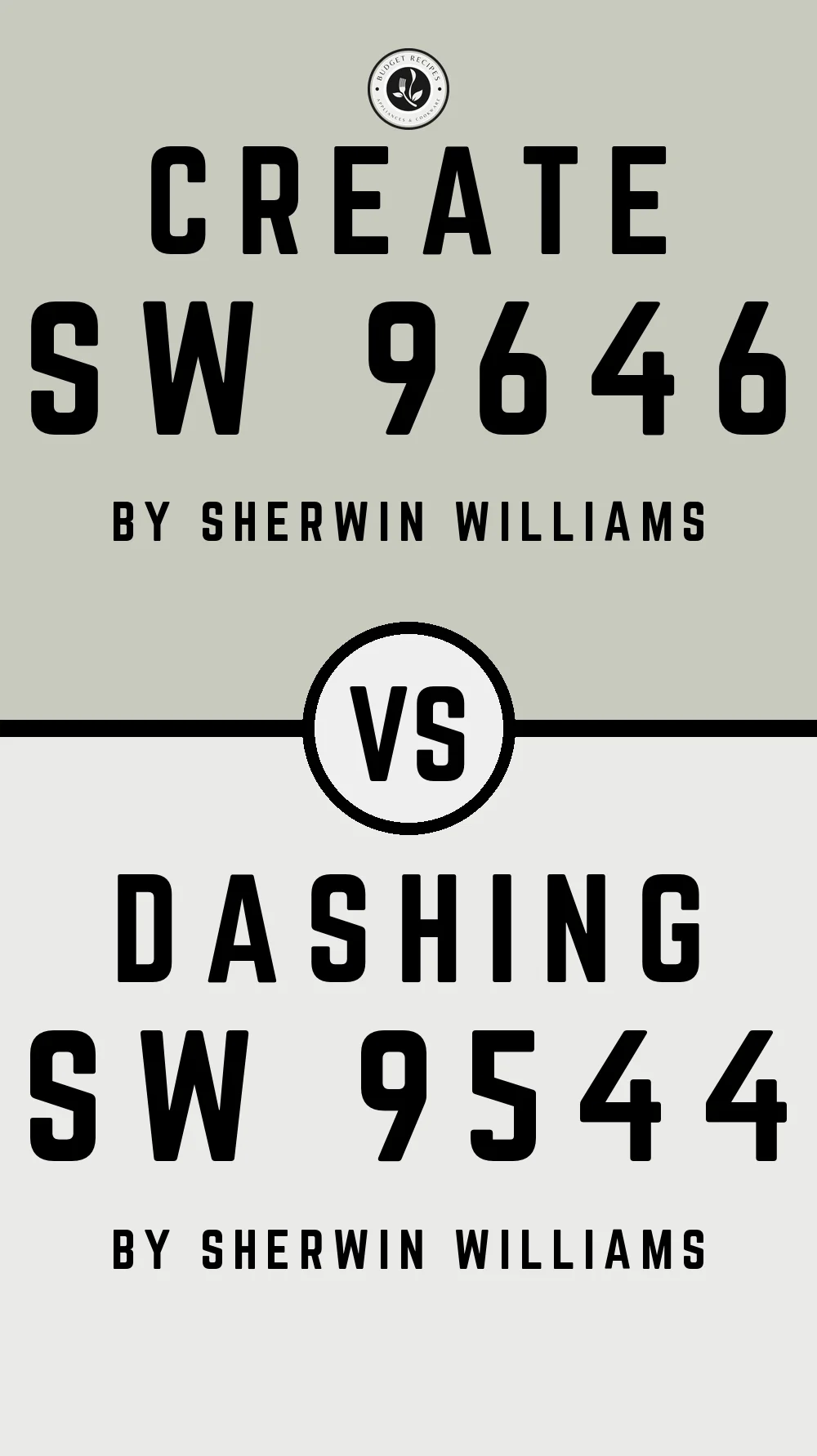 Create SW 9646 vs Dashing SW 9544