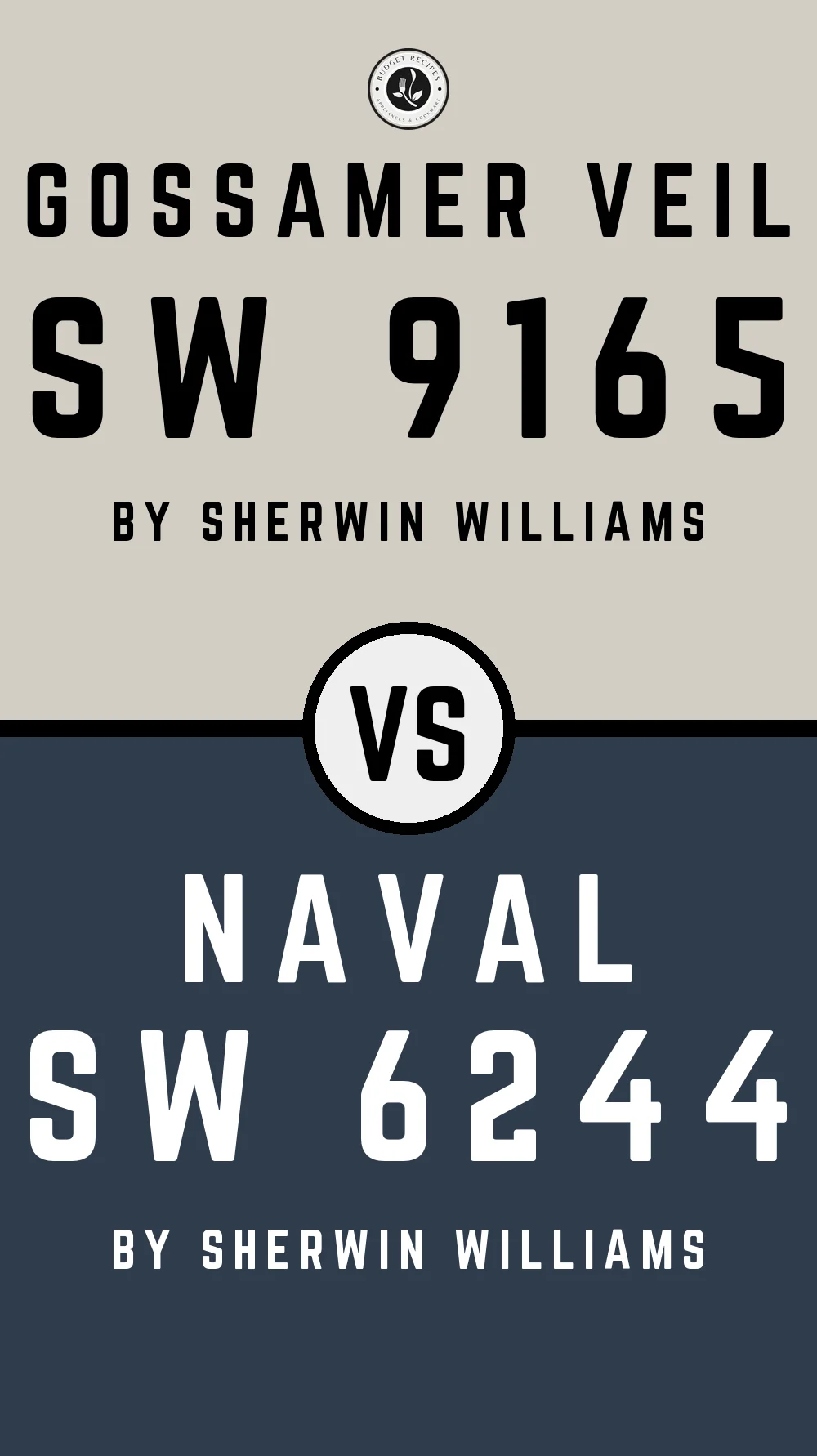 Gossamer Veil by Sherwin Williams SW 9165 with Naval SW 6244