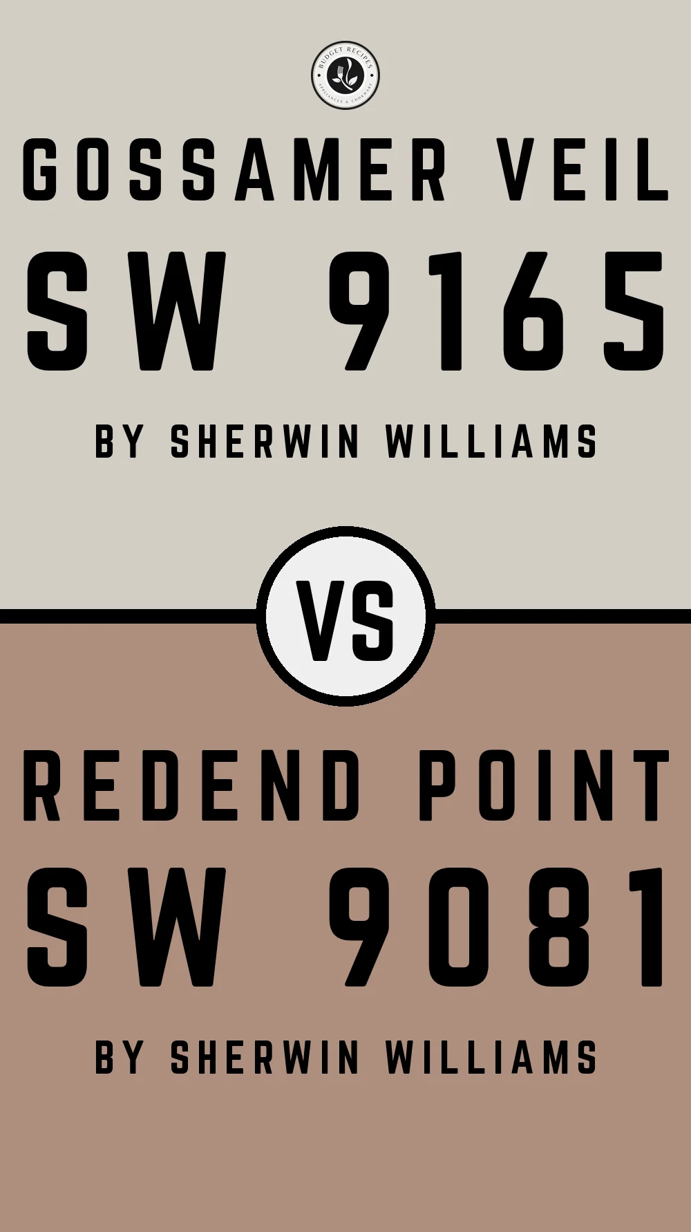 Gossamer Veil by Sherwin Williams SW 9165 with Redend Point SW 9081