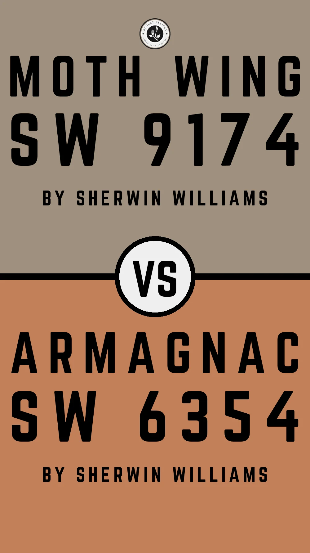 Moth Wing by Sherwin Williams SW 9174 with Armagnac SW 6354