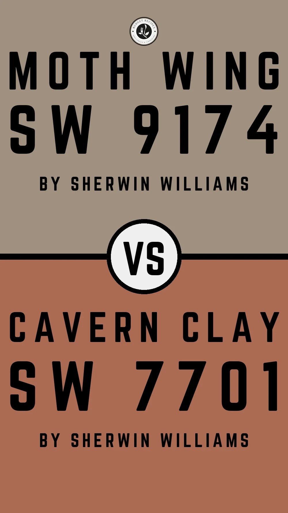 Moth Wing by Sherwin Williams SW 9174 with Cavern Clay SW 7701