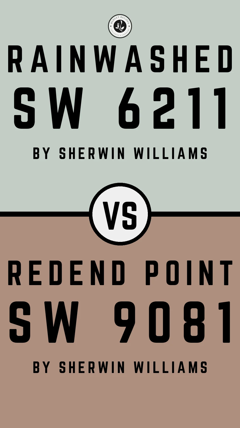 Rainwashed by Sherwin Williams SW 6211 with Redend Point SW 9081