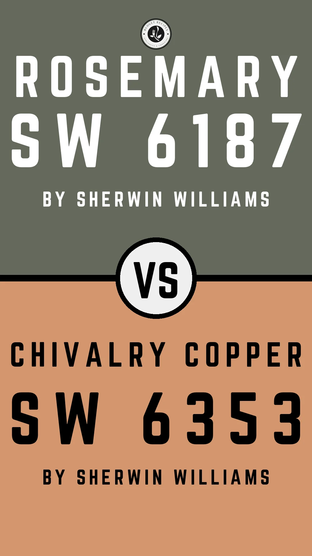 Rosemary by Sherwin Williams SW 6187 with Soft Apricot SW 6353