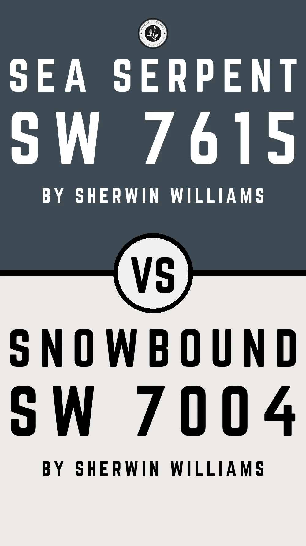 Sea Serpent SW 7615 vs Snowbound SW 7004