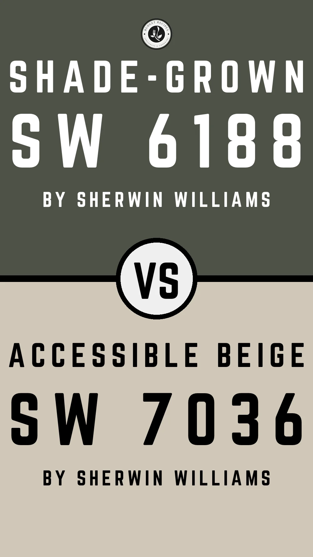 Shade-Grown by Sherwin Williams SW 6188 with Accessible Beige SW 7036