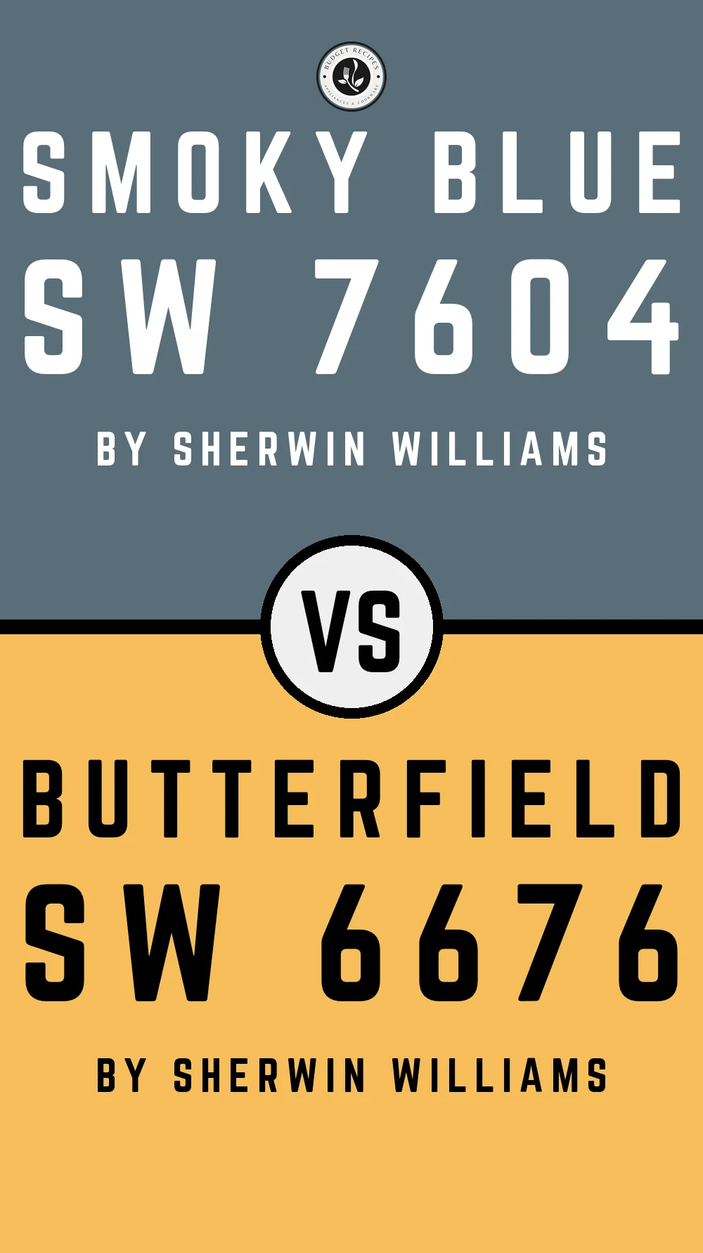 Smoky Blue By Sherwin Williams SW 7604 With Butterfield SW 6676