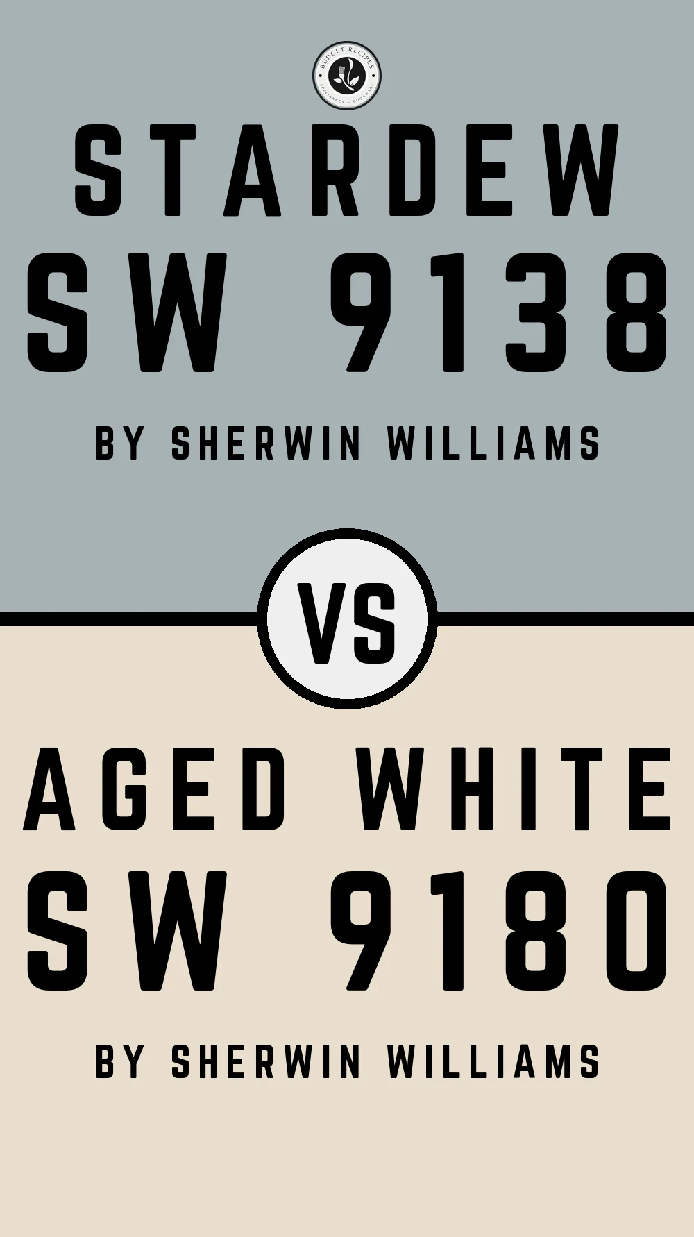 Stardew by Sherwin Williams SW 9138 with Aged White SW 9180