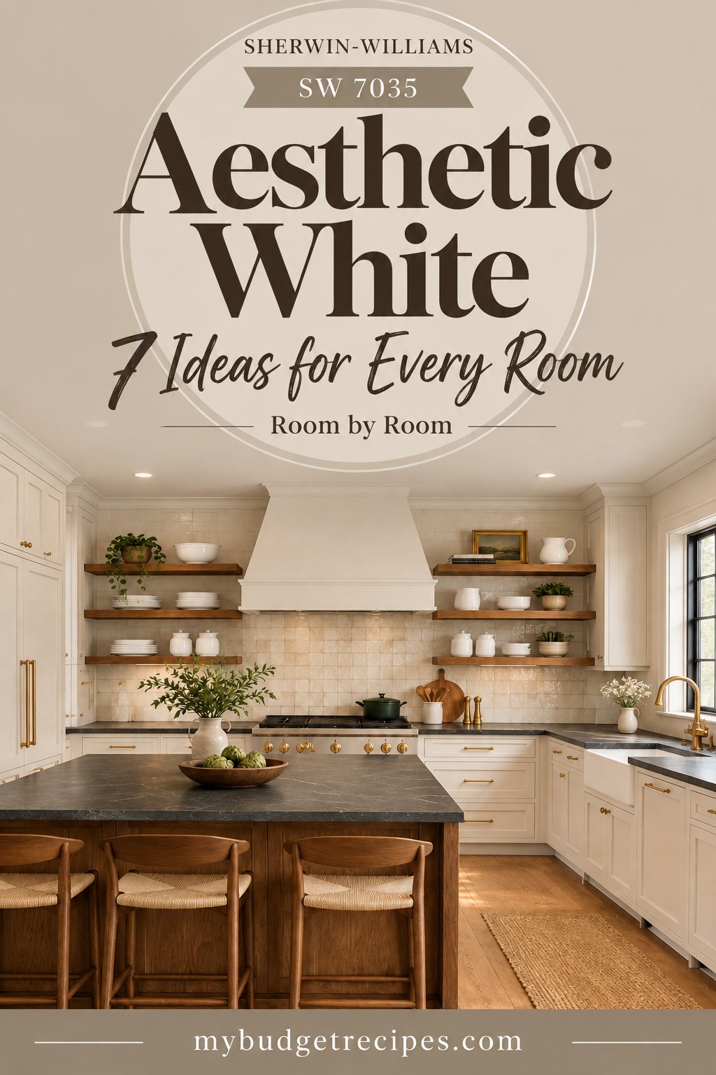 Sherwin-Williams Aesthetic White: 7 Home Ideas