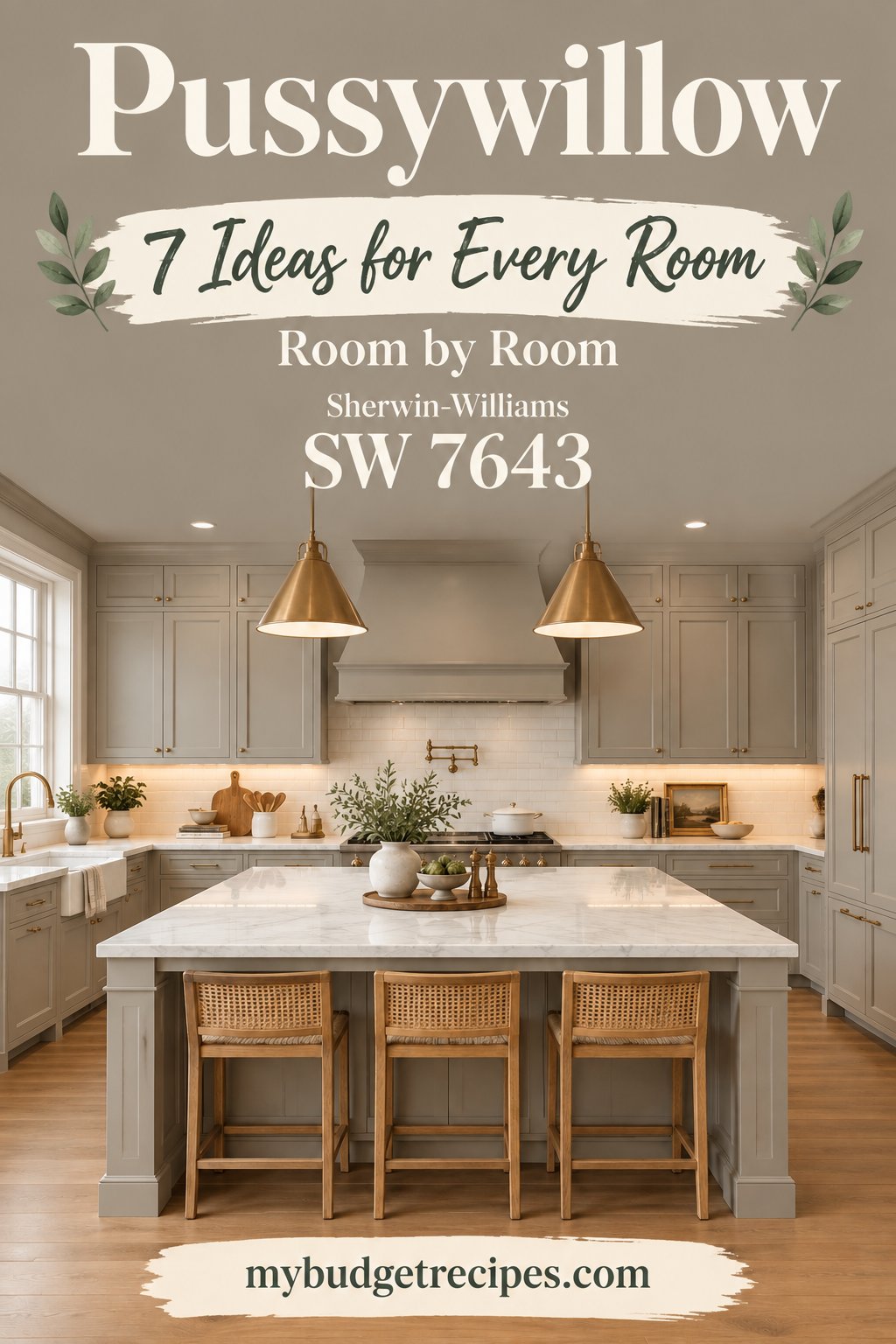Sherwin-Williams Pussywillow: 7 Home Ideas